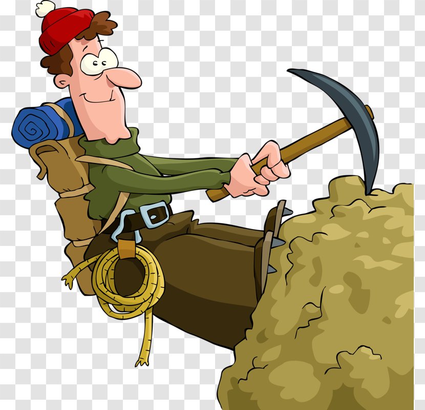 Rock Climbing Mountaineering - Mountaineer - Couler Transparent PNG