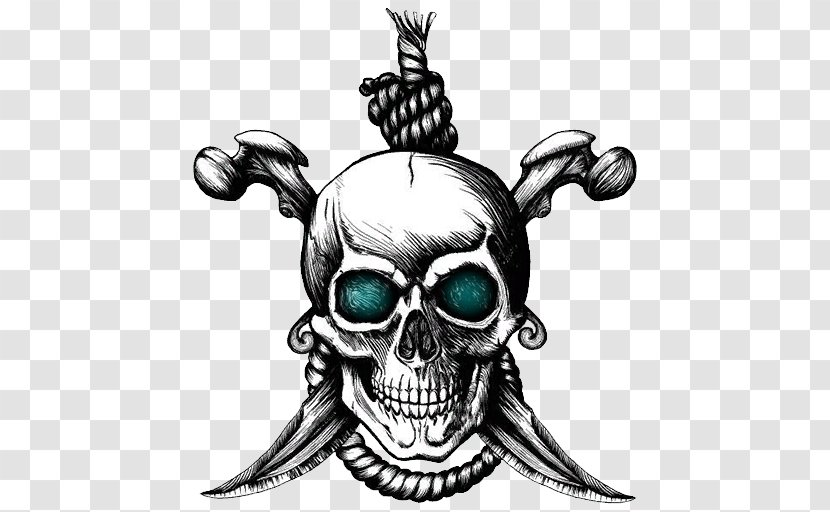 Jolly Roger Stock Photography Piracy - Totenkopf Transparent PNG