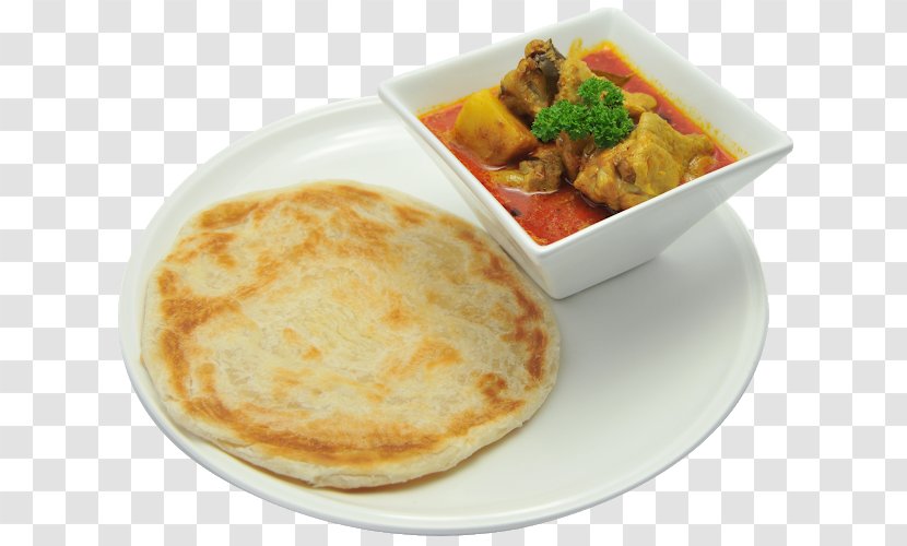 Kulcha Roti Canai Breakfast Naan Transparent PNG