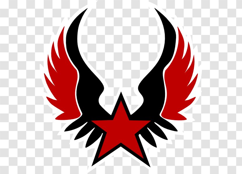 Logo Red Star Clip Art - Leaf - Decal Transparent PNG