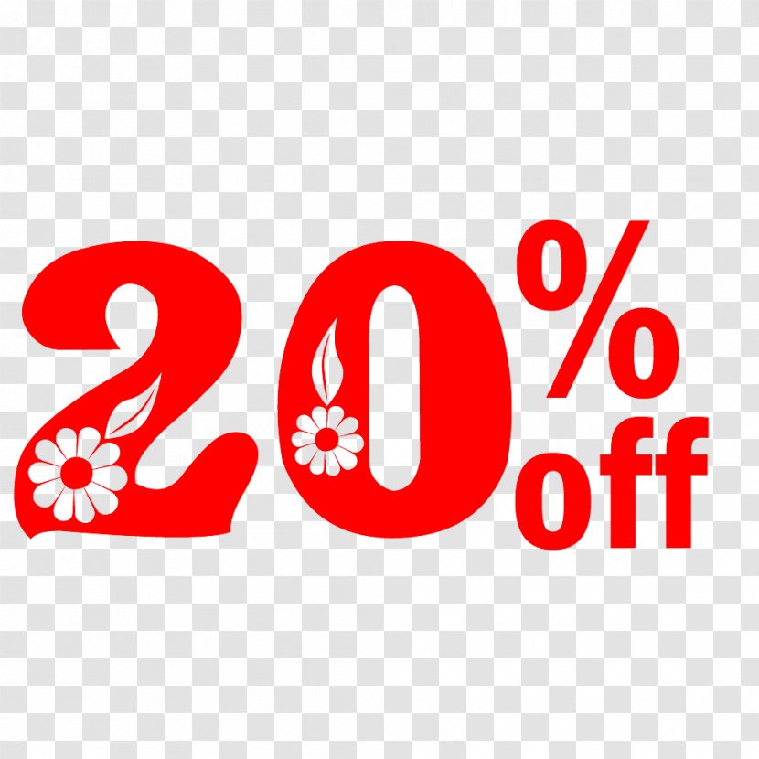 Spring Sale 20% Off Discount Tag. - Gap Inc - Factory Outlet Shop Transparent PNG