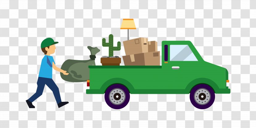 Pickup Truck Clip Art Mover Relocation Transparent PNG