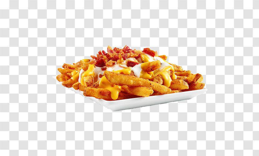 French Fries Cheese Checkers And Rally's KFC Fried Chicken - Loaded Transparent PNG