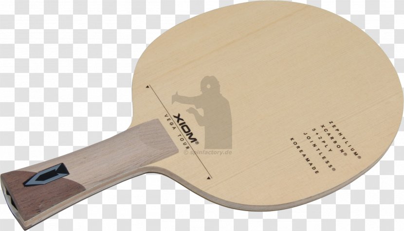 Xiom Ping Pong Wood Tennis - Beige Transparent PNG