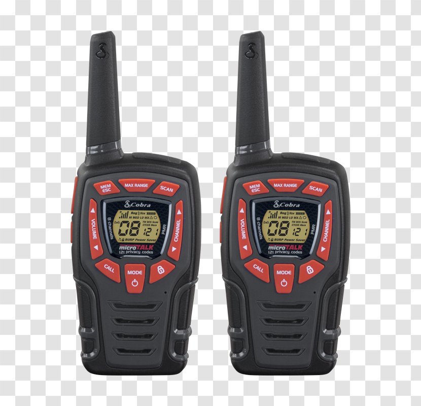 PMR446 Walkie-talkie Citizens Band Radio Continuous Tone-Coded Squelch System - Very High Frequency Transparent PNG