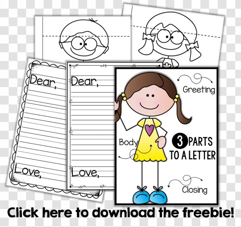 Writing Letter Paper Reading First Grade - Communication - Kindergarten Transparent PNG