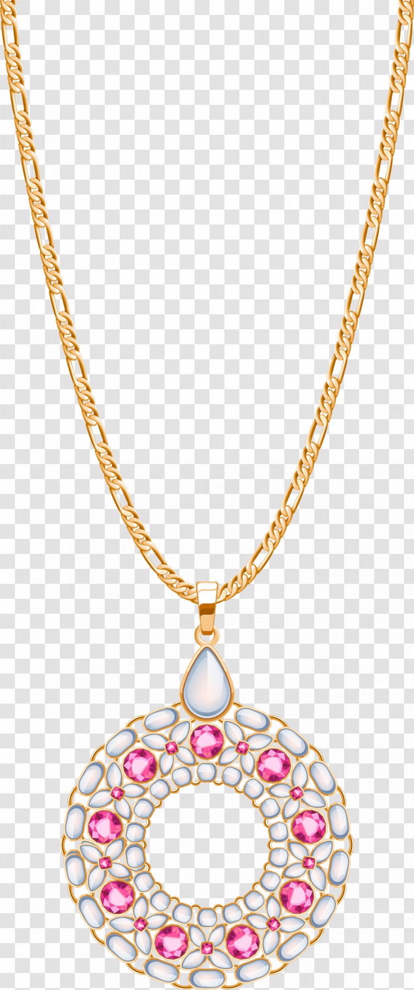 Locket Necklace Diamond Jewellery - Luxury - Dazzling Jewelry Transparent PNG