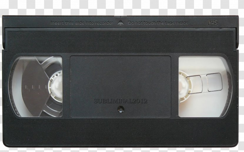 VHS Television Film Videotape - Audio Cassette Transparent PNG