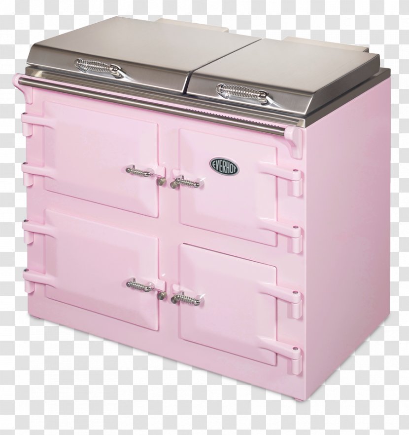 Cooking Ranges Kitchen Everhot Ltd Oven Drawer - Home Appliance - Pink Stove Range Transparent PNG