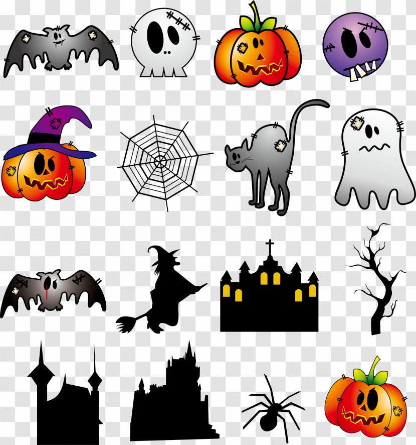 Halloween Costume Party Clip Art - Craft - Vector Material Transparent PNG