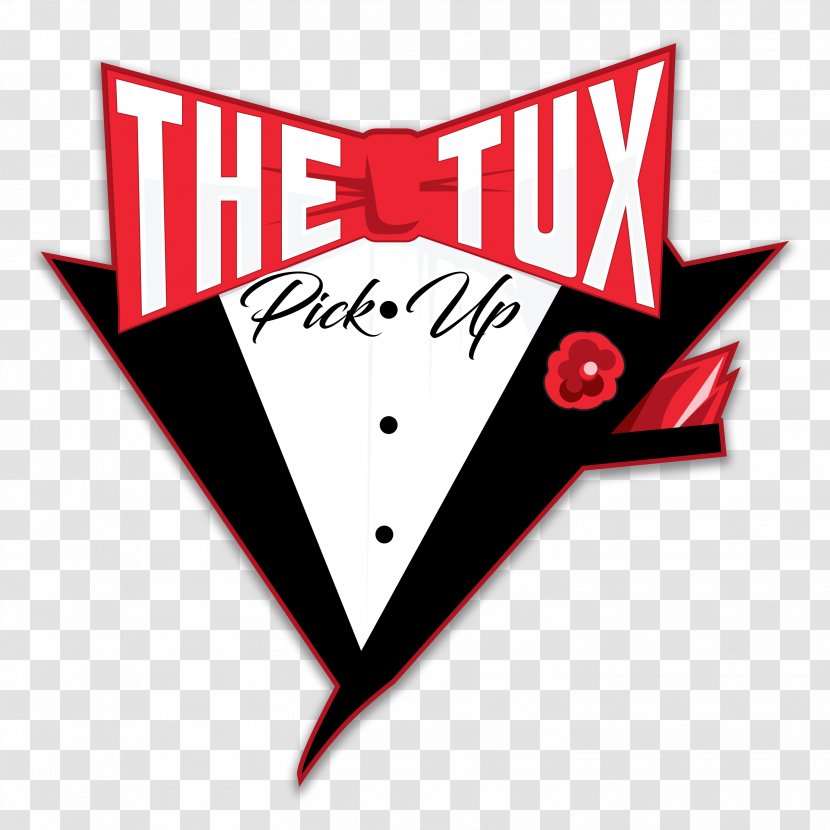 Tux Pick Up, LLC Laplace Wedding Tuxedo Logo - Watercolor - Words Stop Worrying Transparent PNG