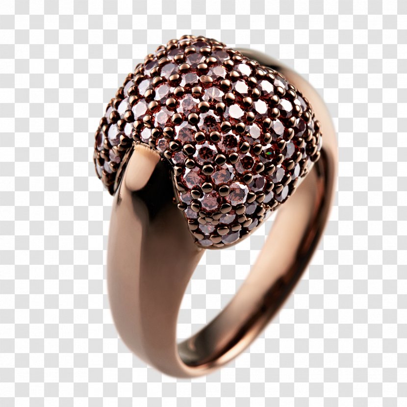 Ring Cocktail Jewellery Diamond Pink Transparent PNG
