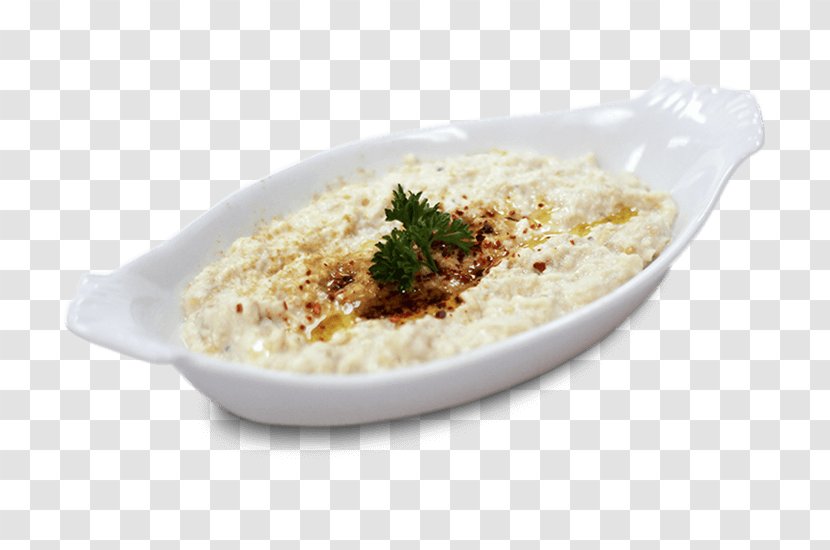 Vegetarian Cuisine Baba Ghanoush Mediterranean Houmous Tahini - Dish - Olive Oil Transparent PNG