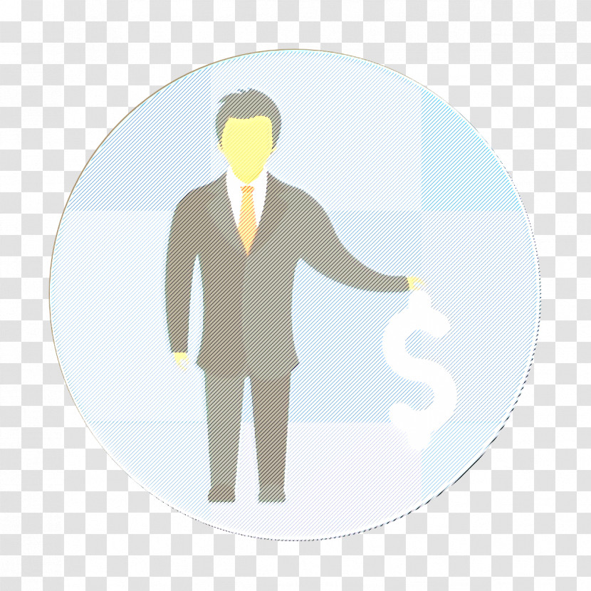 Businessman Icon Teamwork And Organization Icon Transparent PNG