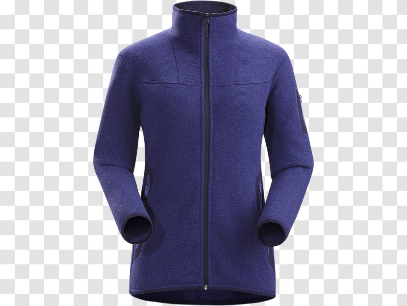 Hood Polar Fleece Outerwear Jacket Cardigan - Neck Transparent PNG