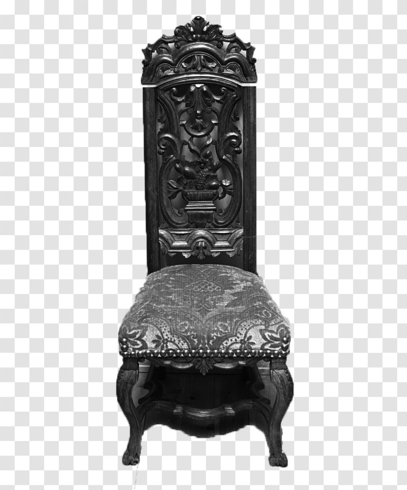 Chair Baroque Furniture Table - Art Transparent PNG