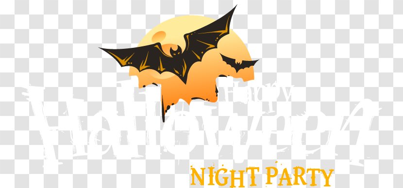Typeface Google Images Poster - Vertebrate - Halloween Horror Bats English Font Transparent PNG