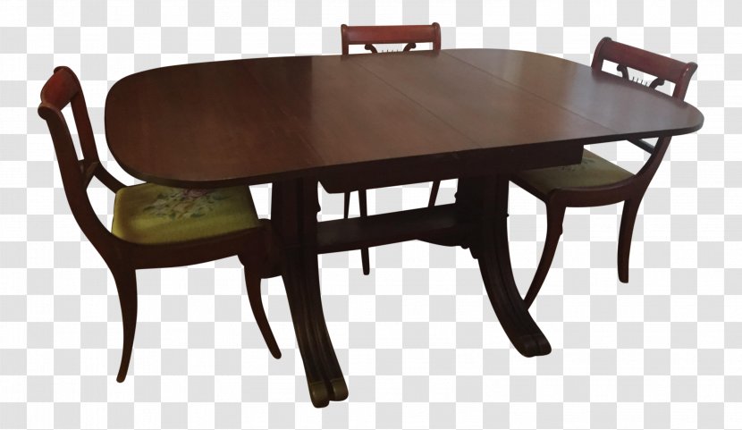Table Chair Matbord Eettafel Dining Room - Wood - Mahogany Transparent PNG