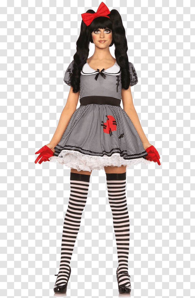 Raggedy Ann Halloween Costume Rag Doll - Frame Transparent PNG