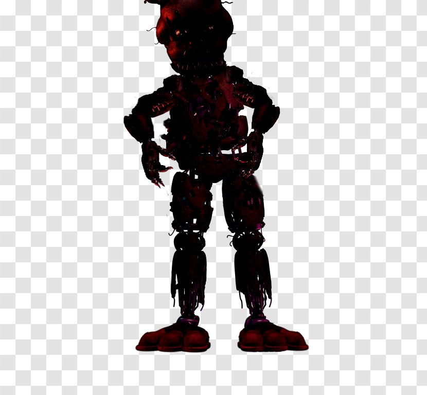 Five Nights At Freddy's 4 3 2 Jump Scare Fan Art - Fictional Character Transparent PNG
