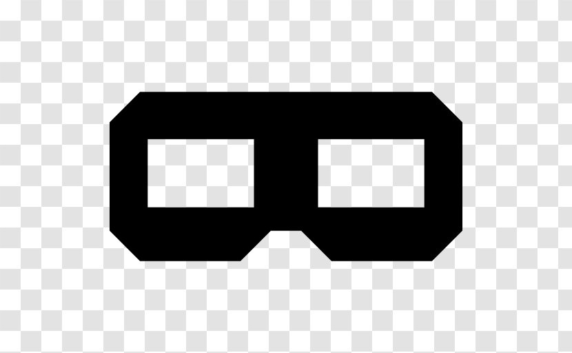 3d Glasses - Brand - Black Transparent PNG