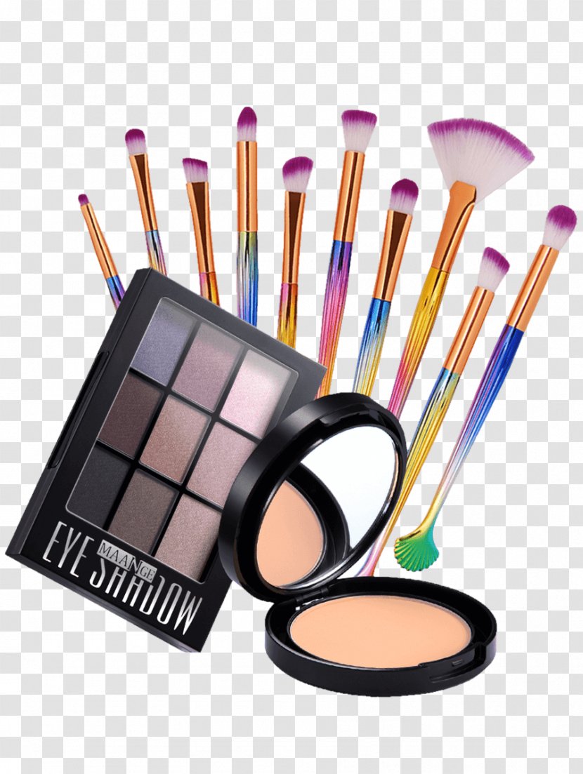 Eye Shadow Cosmetics Makeup Brush Face Powder - Color - MAKE UP TOOLS Transparent PNG