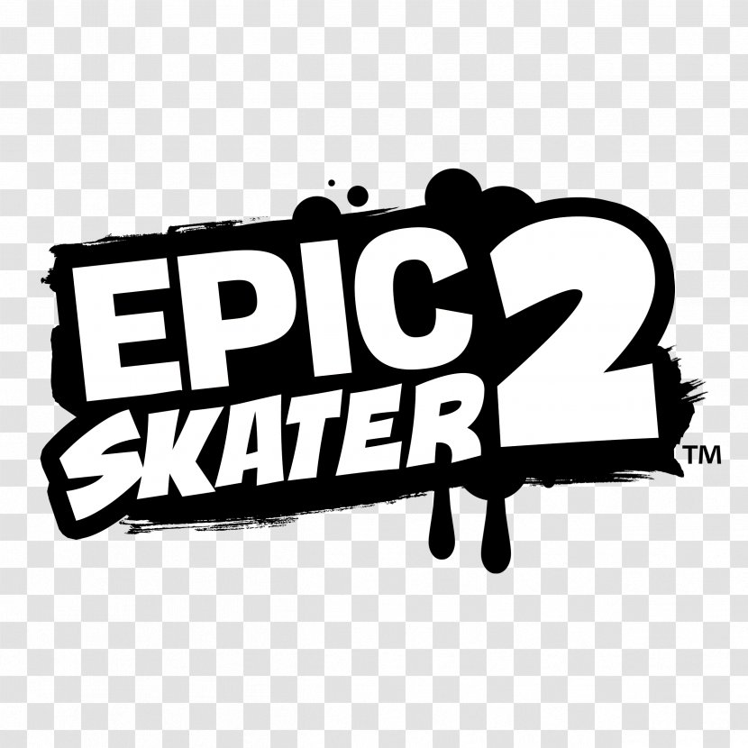 Logo Epic Skater 2 Brand Font - Design Transparent PNG