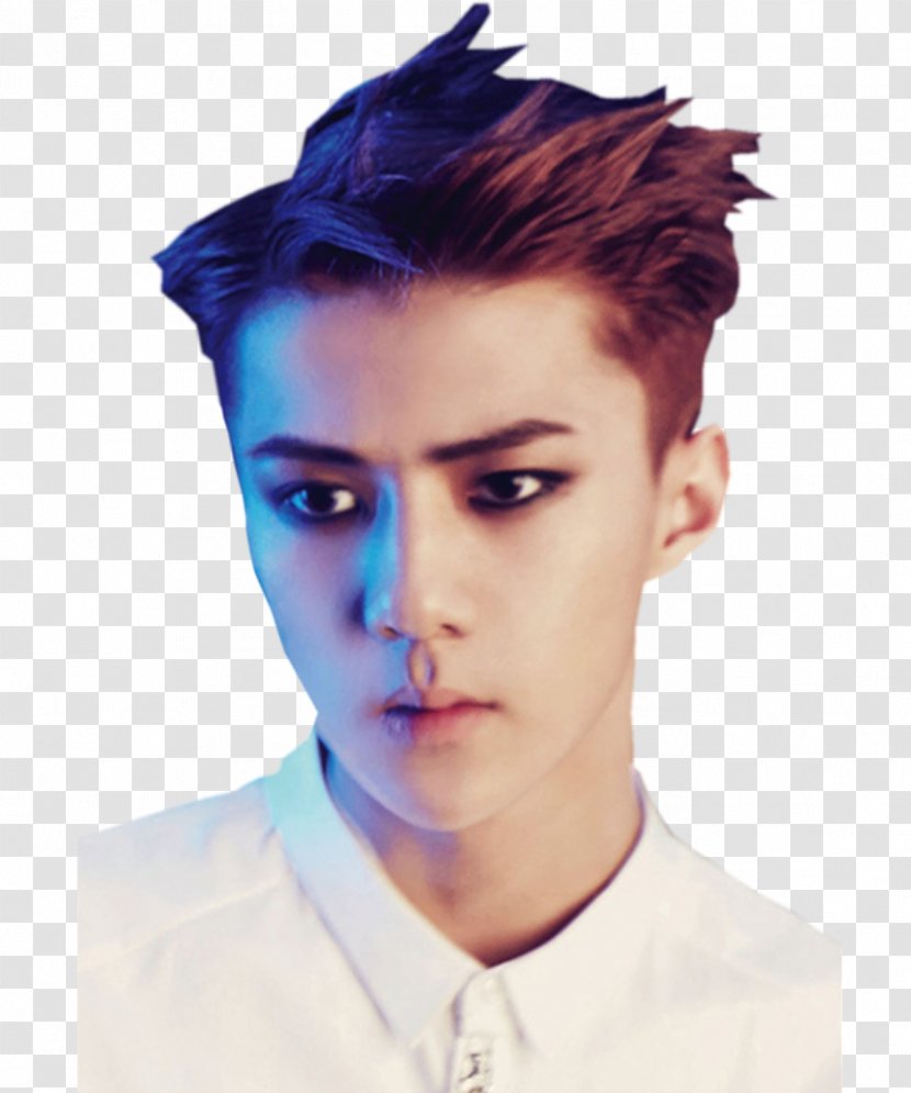 Sehun EXO-K Overdose K-pop - Hairstyle - Suho Transparent PNG