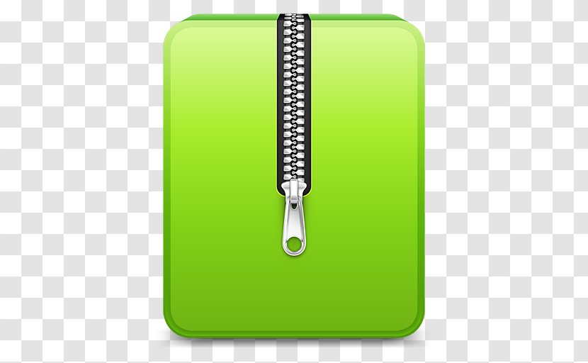 Zip WinRAR - Data Compression - Green Transparent PNG