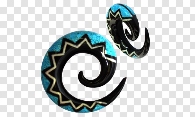 Earring Inlay Turquoise Brass Jewellery - Goods - Belly Button Piercing Transparent PNG