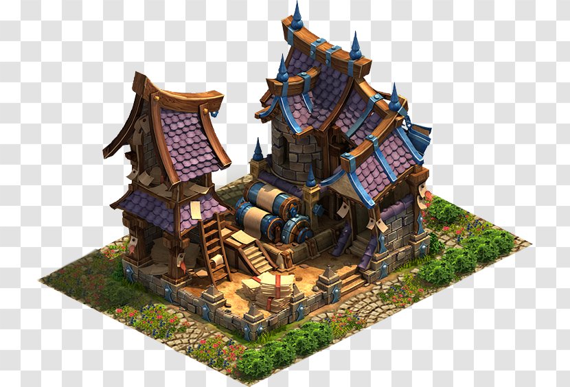 Elvenar Forge Of Empires Building Art Android - Chinese Architecture Transparent PNG