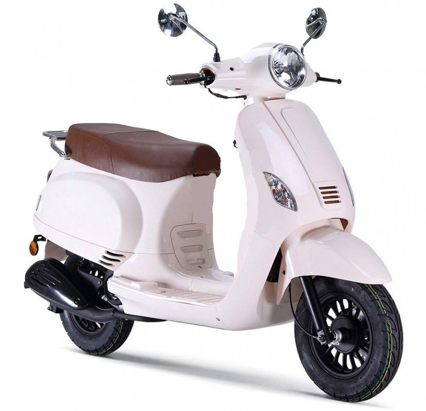Senzo Scooters Motorcycle Accessories Vespa Champagne - Euro 4 - Scooter Transparent PNG