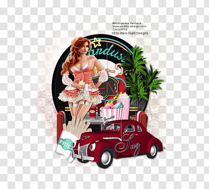 Vintage Car Illustration Poster Cartoon - Character Transparent PNG