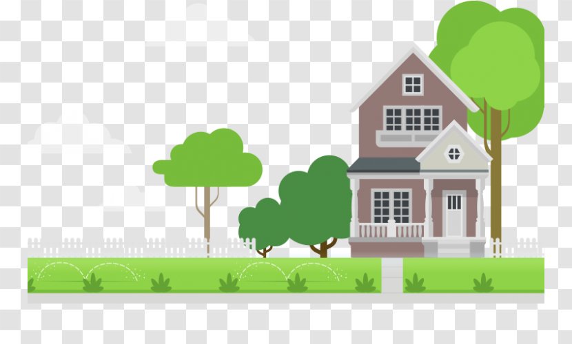 Property Residential Area Energy Cartoon - House Selling Transparent PNG