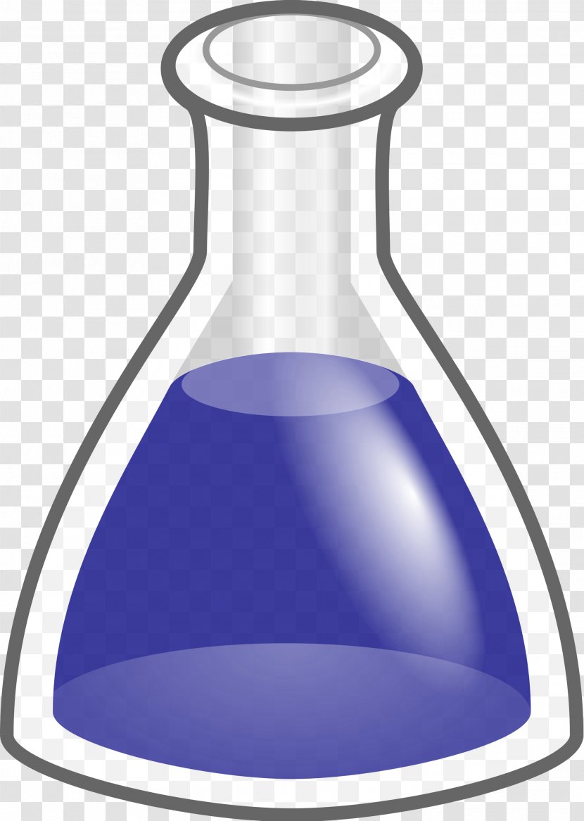 Erlenmeyer Flask Laboratory Flasks Volumetric Chemistry Clip Art Transparent PNG