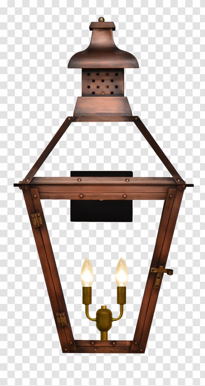 Gas Lighting Coppersmith Lantern - Incandescent Light Bulb Transparent PNG