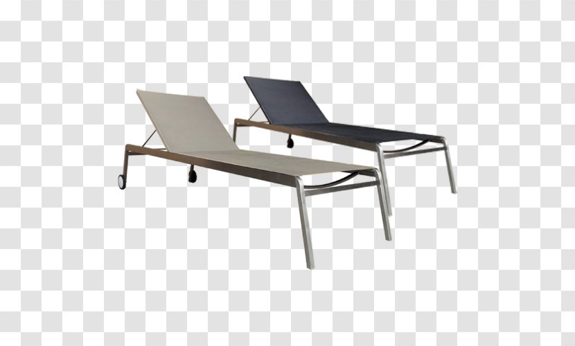 Table Sunlounger Chair Stainless Steel Transparent PNG