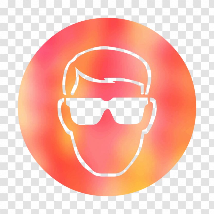 Goggles Pepe Jeans Smile M Glasses T-shirt Safety - Emoticon - Orange Transparent PNG