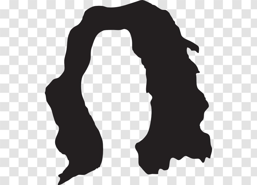 Hair Cartoon - Silhouette Library Transparent PNG