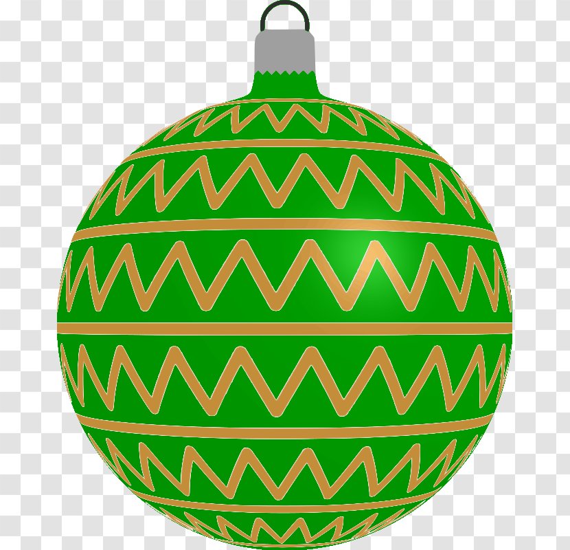 Christmas Ornament Green Blue Clip Art - Red - Bauble Transparent PNG
