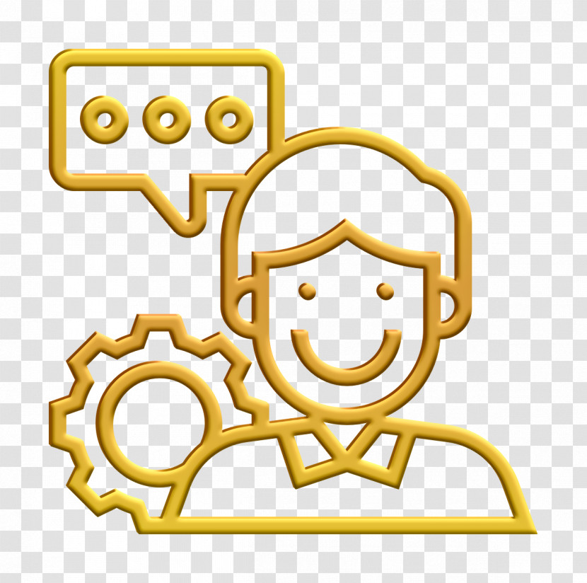 Financial Technology Icon Contact Icon Consultant Services Icon Transparent PNG