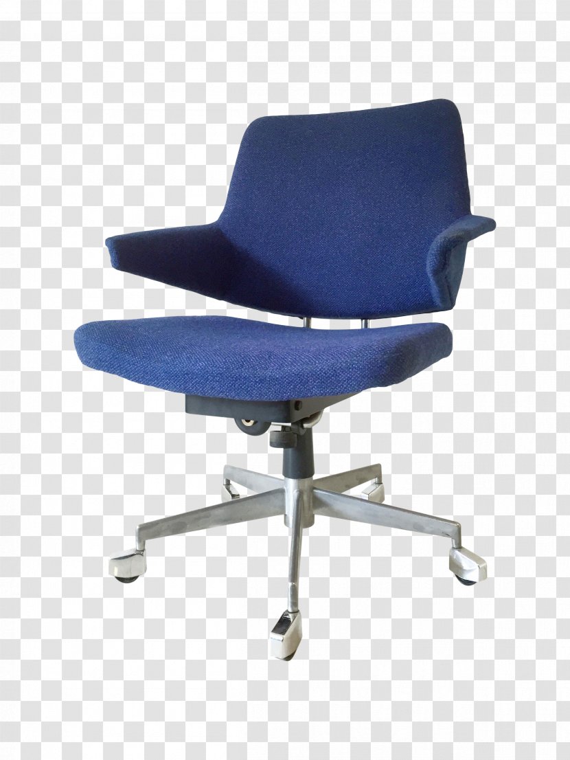 Office & Desk Chairs Armrest Comfort Design - Electric Blue - Cobalt Transparent PNG