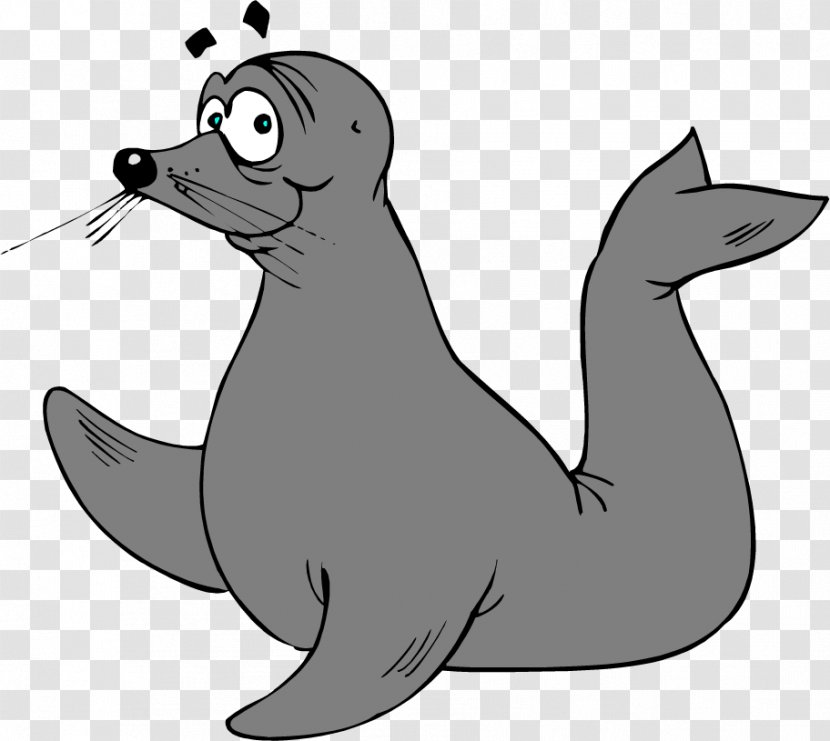 Free Content Pinniped Clip Art - Cartoon - Sea Lion Transparent PNG