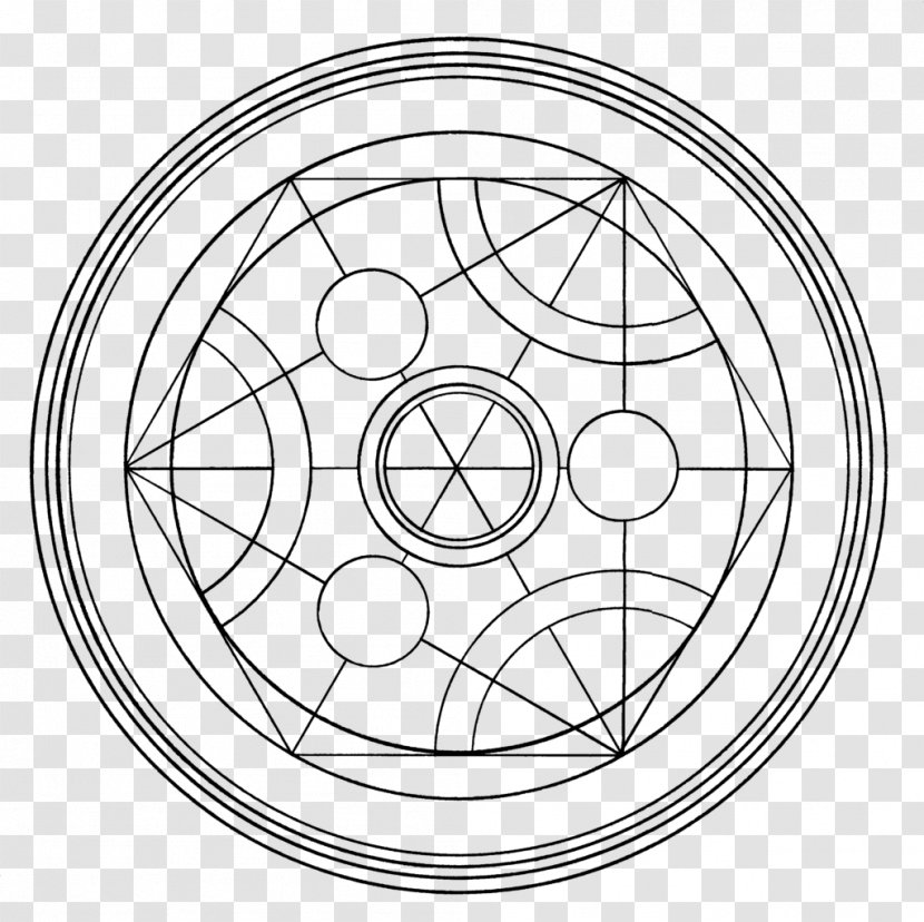 Circle Edward Elric Amestris Nuclear Transmutation Fullmetal Alchemist Transparent PNG