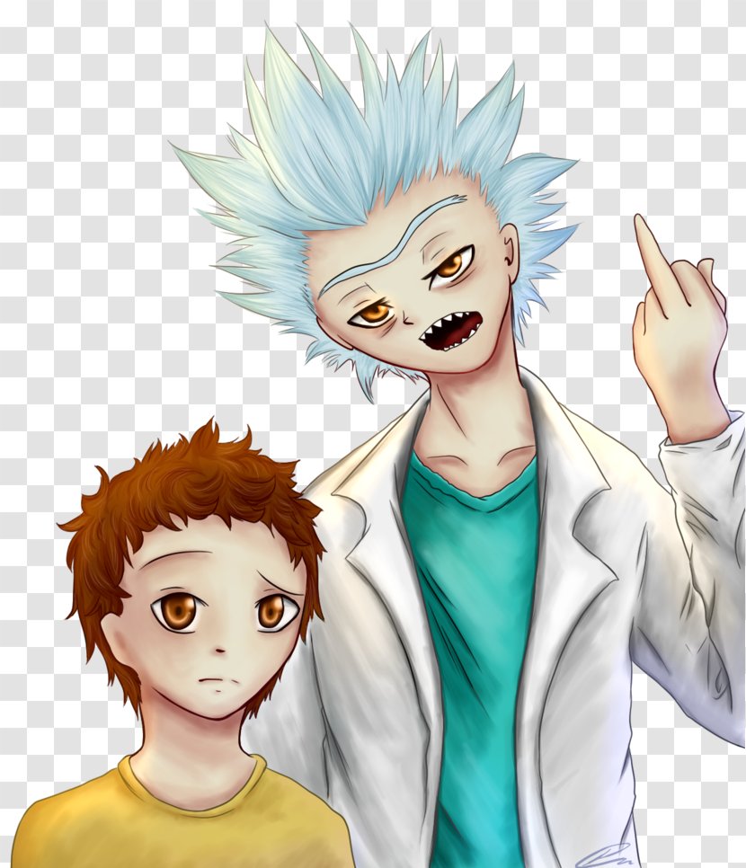 Rick Sanchez Drawing Digital Art Illustration - Cartoon - And Morty Lucy Transparent PNG