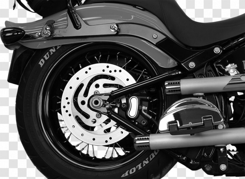 Tire Car Alloy Wheel Softail Air Suspension - Exhaust System Transparent PNG