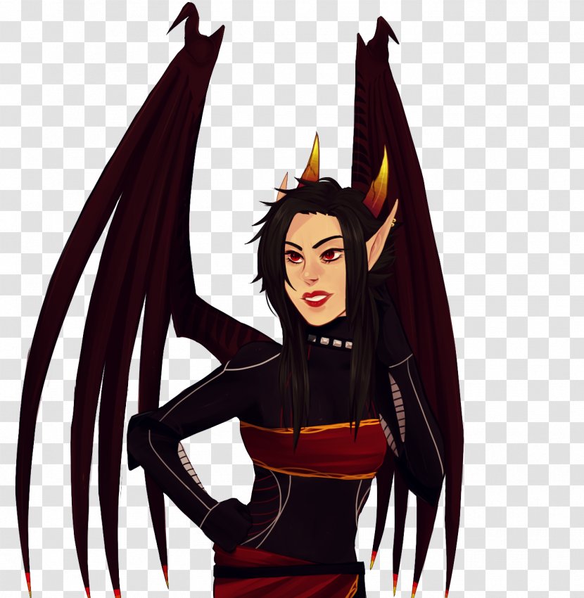 Demon Cartoon Legendary Creature - Mythical - Little Devil Transparent PNG