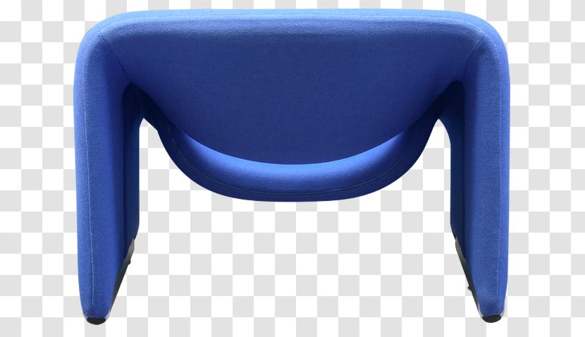 Chair Plastic - Blue Transparent PNG