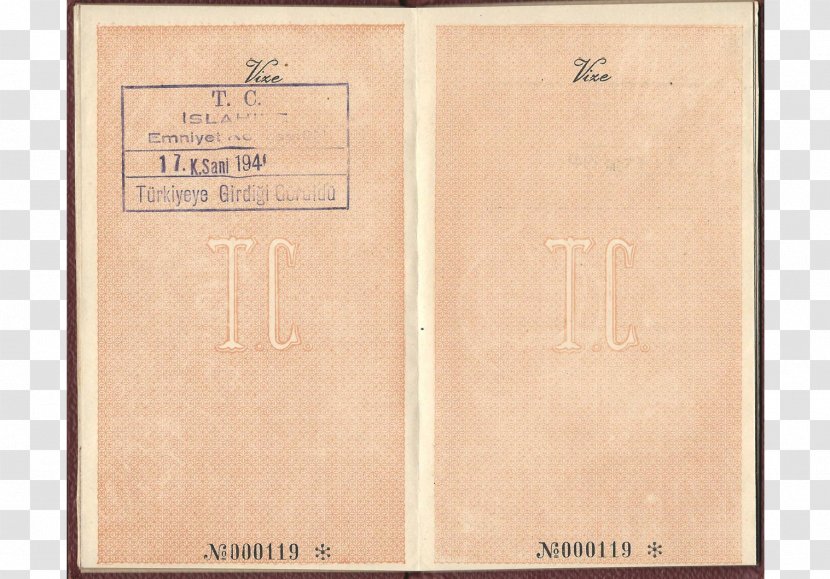 Paper - Material - International Passport Transparent PNG