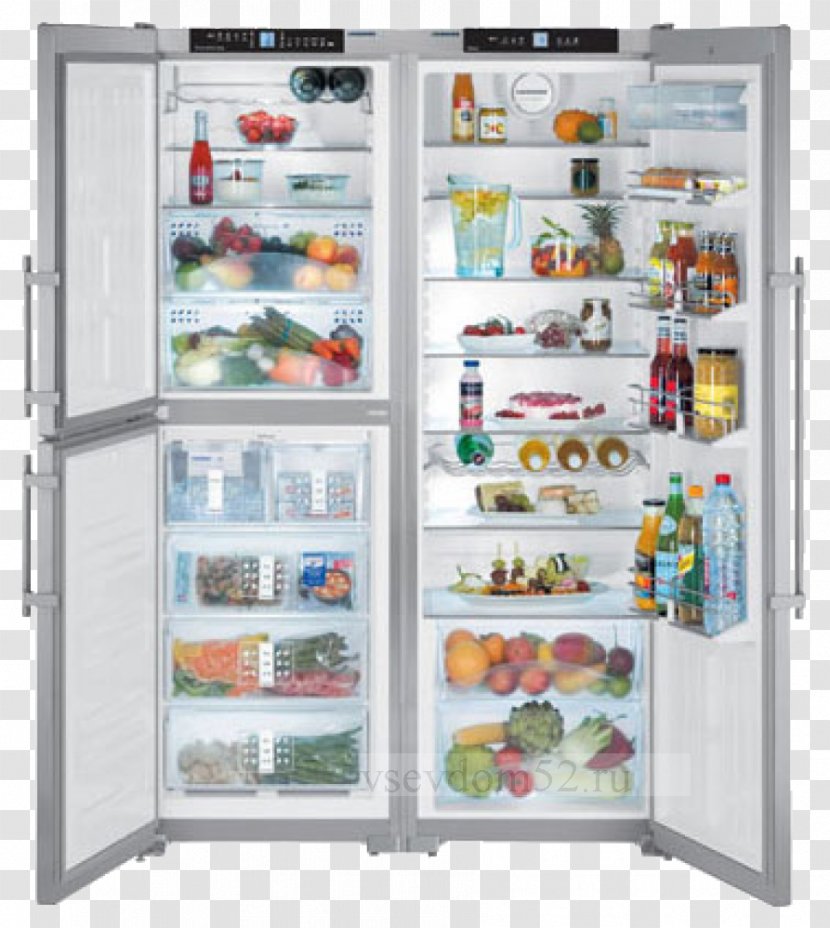 Liebherr Group Refrigerator SBSes 7353 Premium Freezers CBNes 6256 Transparent PNG